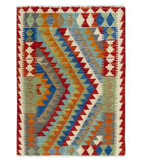 Hamid - KILIM HERAT 94x61 tappeto piccolo in 100% lana.